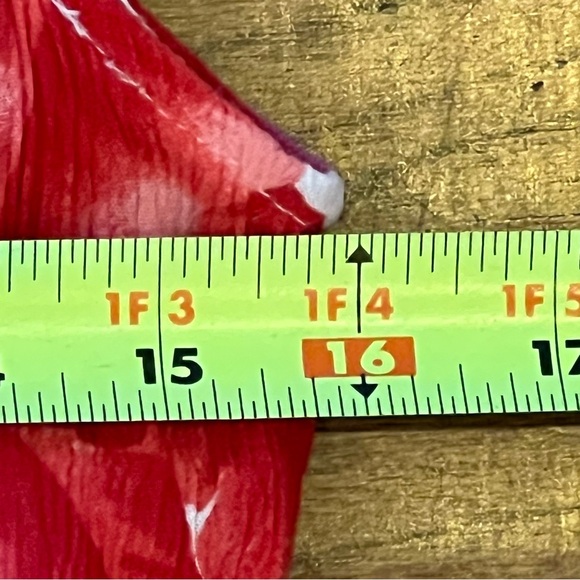 Vintage 90s R&K Originals Women’s 10 Floral Maxi Dress Gauze Stretch Fits 6 8 S - Picture 10 of 14